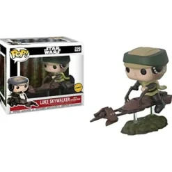 Star Wars Luke Skywalker with Speeder Bike Funko Pop! Vinyl Figure