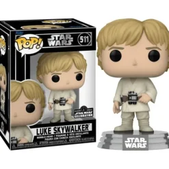 Star Wars Luke Skywalker ANH45 SIlver Base Exclusive Funko Pop! Vinyl Figure