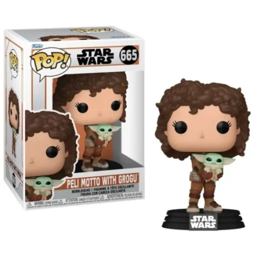 Star Wars Peli Motto with Grogu Funko Pop! Vinyl Figure