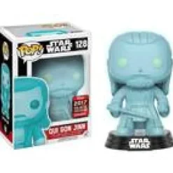 Star Wars Qui Gon Jinn Holographic Exclusive Funko Pop! Vinyl Figure