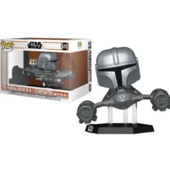 Star Wars The Mandalorian in N-1 Starfighter with R5-D4 Exclusive Funko Pop! Vinyl Figure