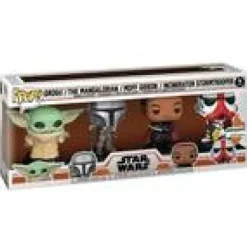 Star Wars The Mandalorian 4-Pack Exclusive Funko Pop! Vinyl Figure