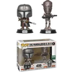 Star Wars The Mandalorian & IG-11 2-Pack Exclusive Funko Pop! Vinyl Figure