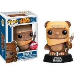 Star Wars Wicket Flocked Exclusive Funko Pop! Vinyl Figure