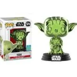 Star Wars Yoda Green Chrome Exclusive Funko Pop! Vinyl Figure
