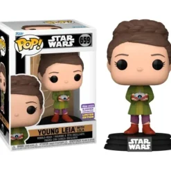 Star Wars Young Leia With Lola Funko Pop! Vinyl Figure