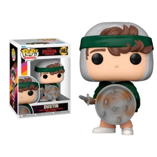 Stranger Things Dustin With Sheild Funko Pop! Vinyl Figure