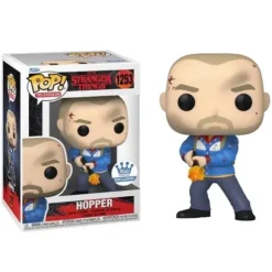 Stranger Things Hopper With Flamethrower Funko Pop! Vinyl Figure