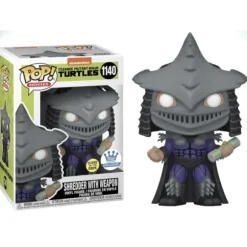 Teenage Mutant Ninja Turtles Shredder With Weapon Exclusive Funko Pop! Vinyl Figure