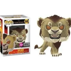 The Lion King Live Action Scar Flocked Funko Pop! Vinyl Figure