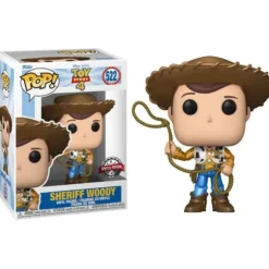 Toy Story 4 Sherrif Woody Metallic Funko Pop! Vinyl Figure