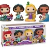 Ultimate Princess Ariel Jasmine Rapunzel Moana Funko Pop! Vinyl Figure