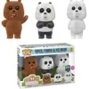 We Bare Bears Grizz Panda & Ice Bear Funko Pop! Vinyl Figure