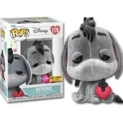Winnie the Pooh Eeyore Flocked Funko Pop! Vinyl Figure