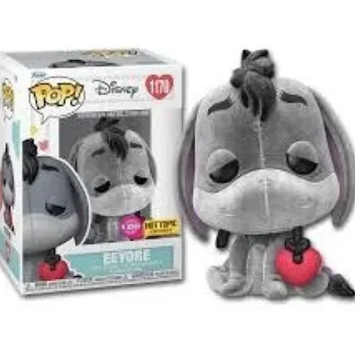 Winnie the Pooh Eeyore Flocked Funko Pop! Vinyl Figure